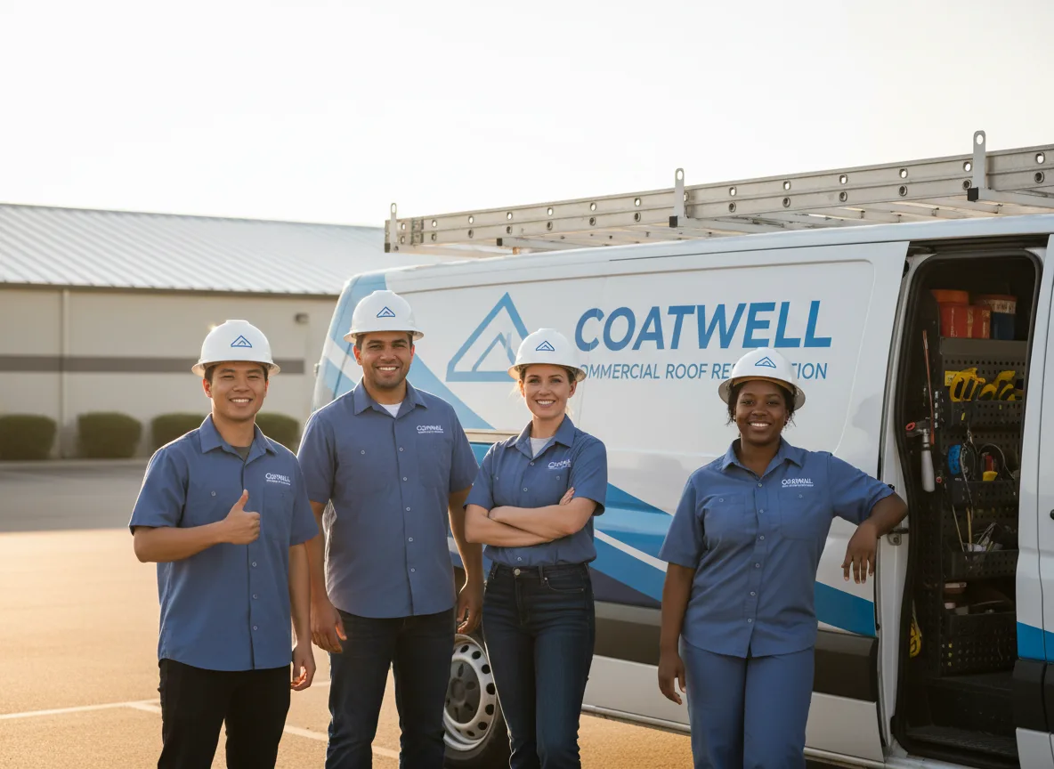 Commercial roof coating company in Webster, PA